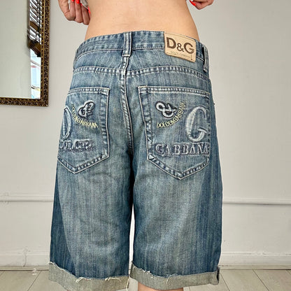 Dolce&Gabbana 00’s denim shorts