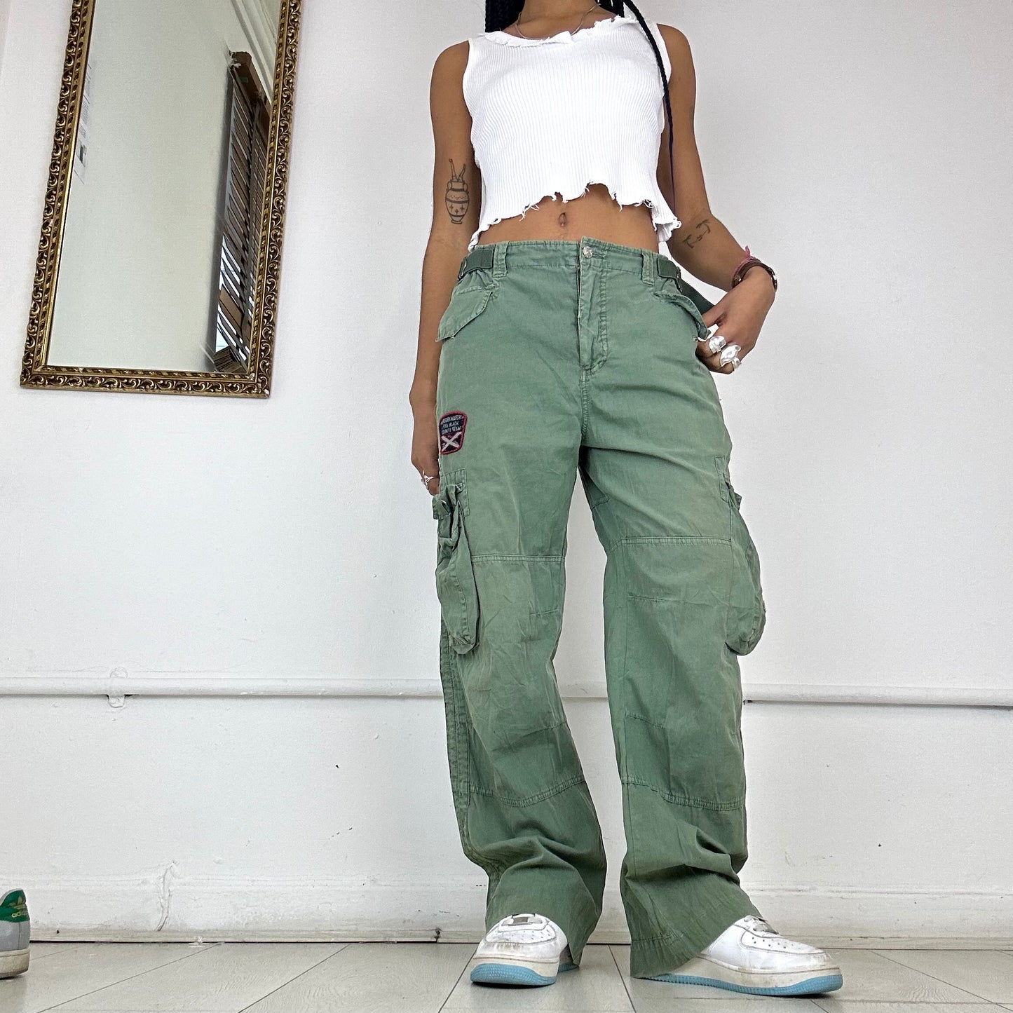 00’s baggy cargo trousers