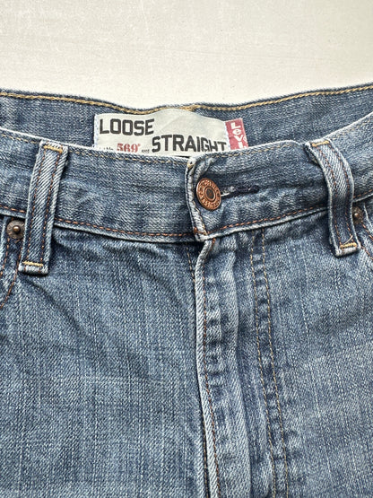 levi’s denim baggy jorts