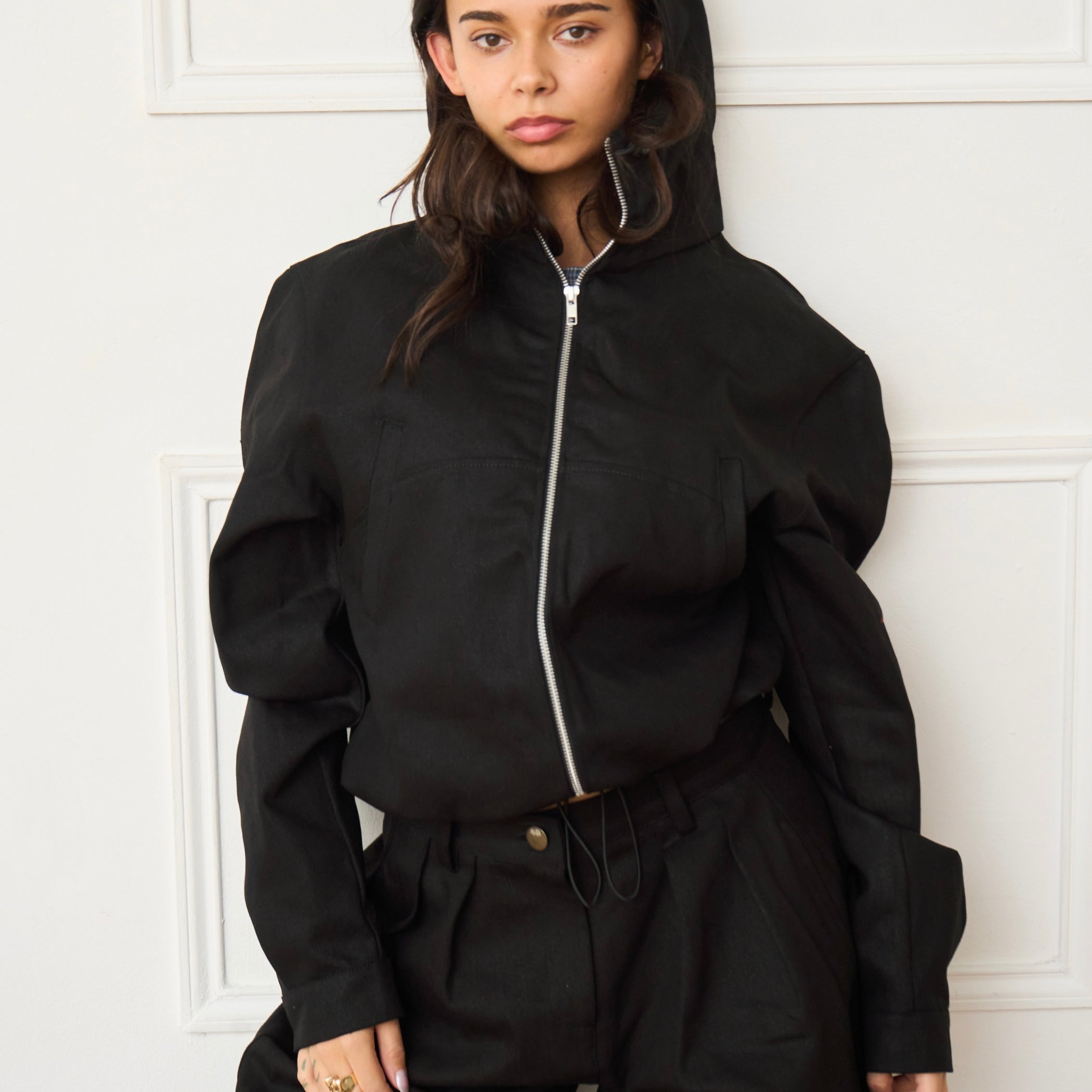 jamie jacket - black denim