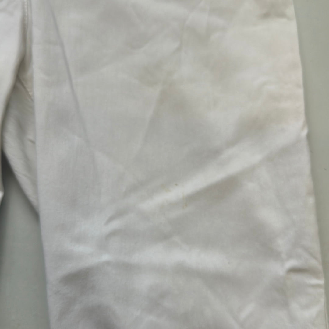 00s miss sixty white flared trousers