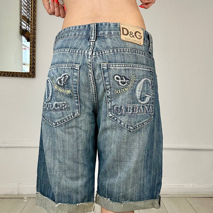 Dolce&Gabbana 00’s denim shorts