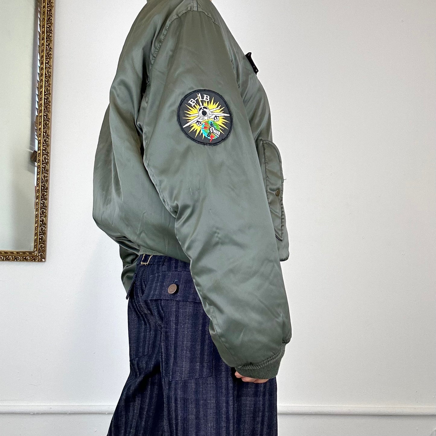 vintage us air force bomber jacket