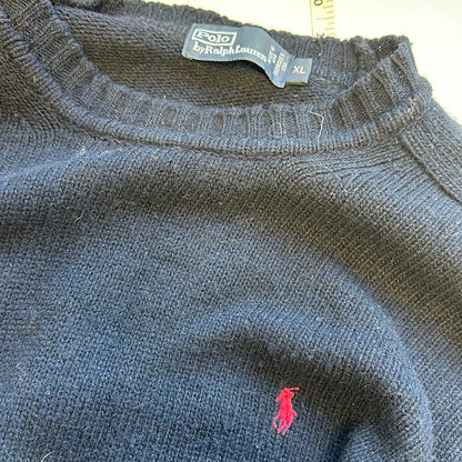 oversized polo by ralph lauren knit jumper