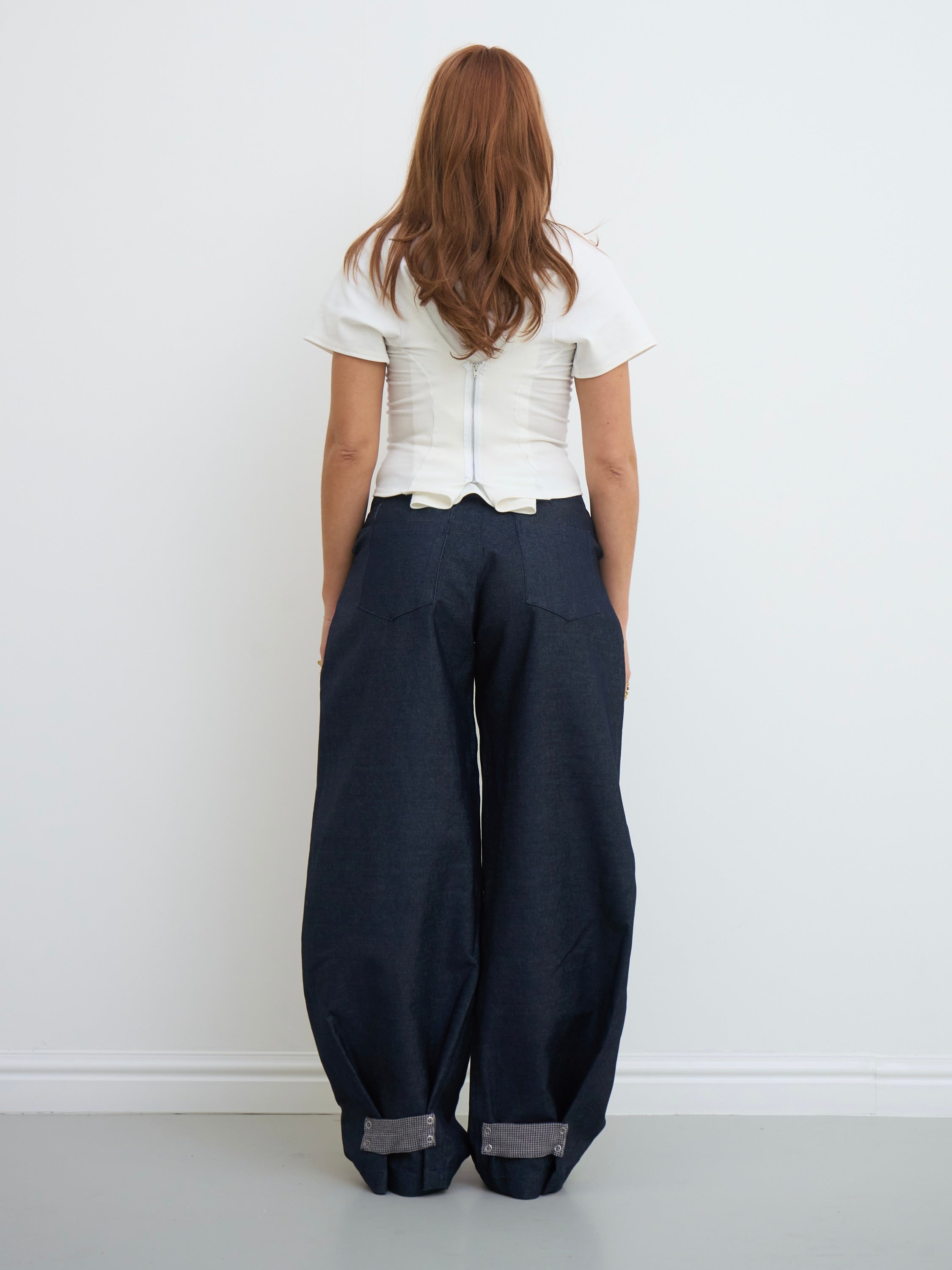 marlowe jean - navy denim
