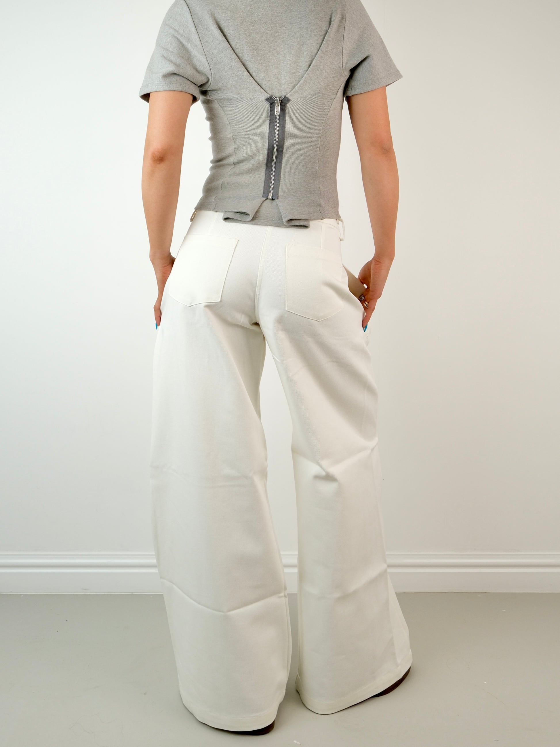 Parker Jeans – weißer Denim
