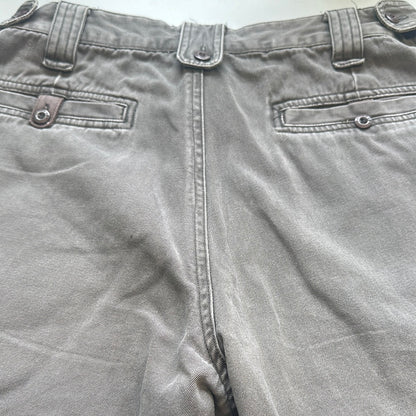 00s grey cargo trousers