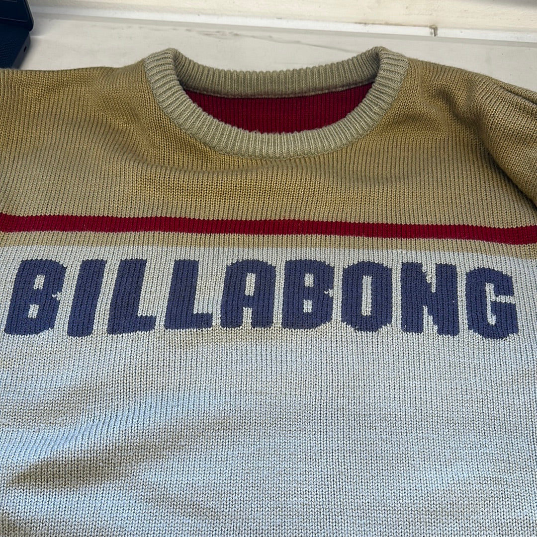 reversible billabong knitted jumper