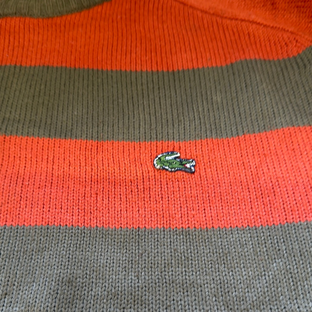 vintage lacoste knit jumper