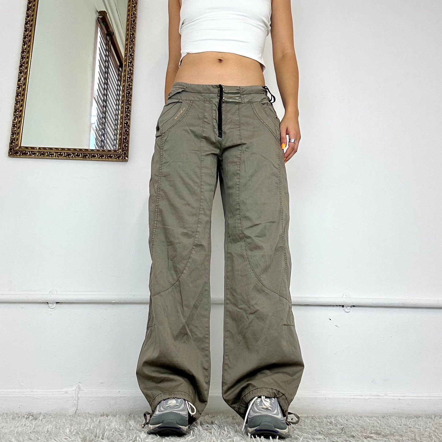 00's max & co cargo trousers