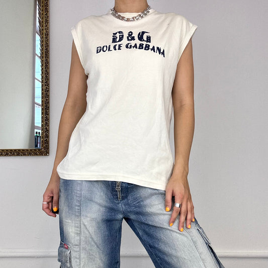 vintage dolce & gabbana sleeveless top