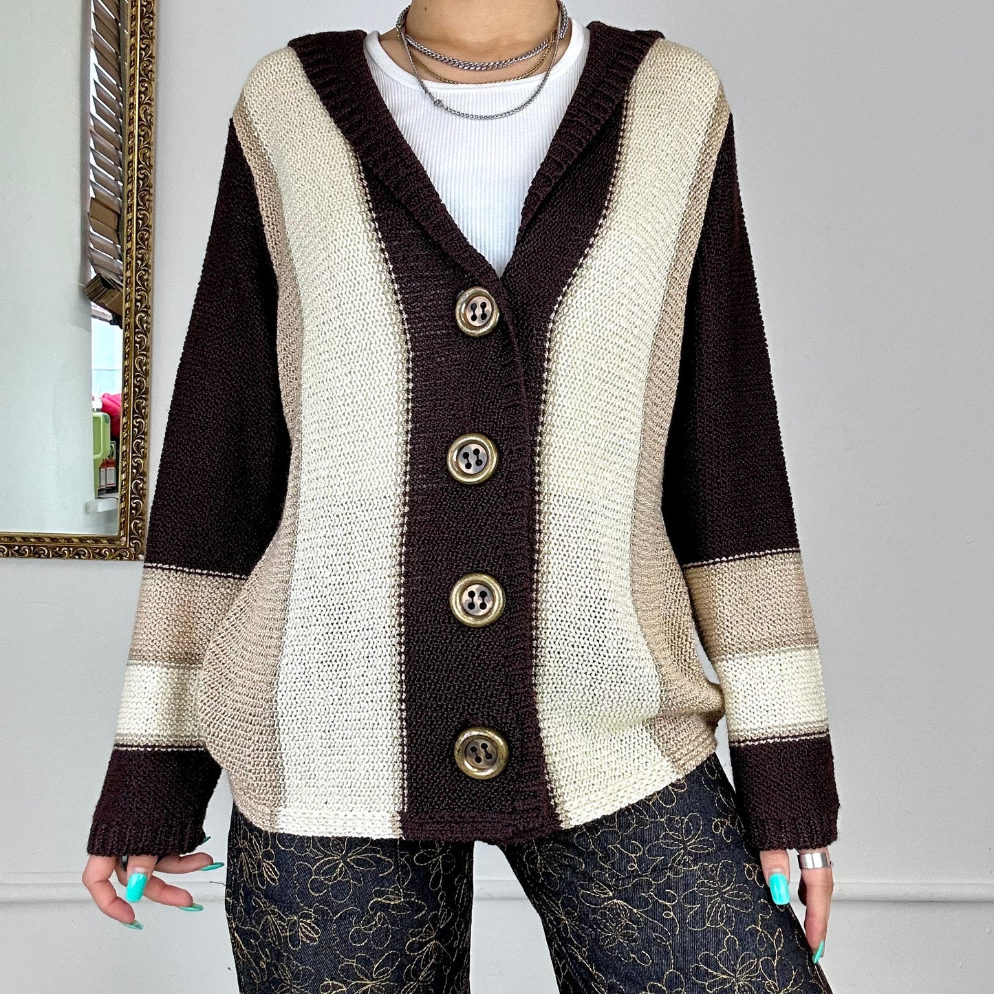 vintage knitted cardigan