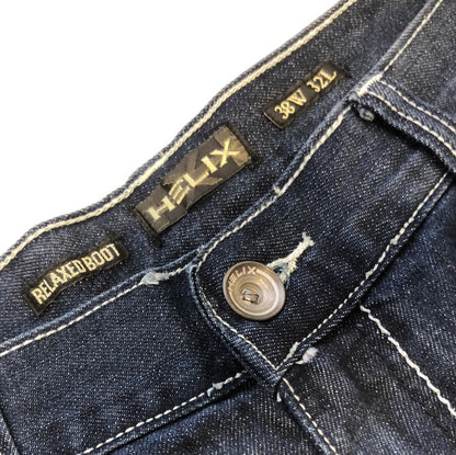 00’s baggy wide leg jeans by helix