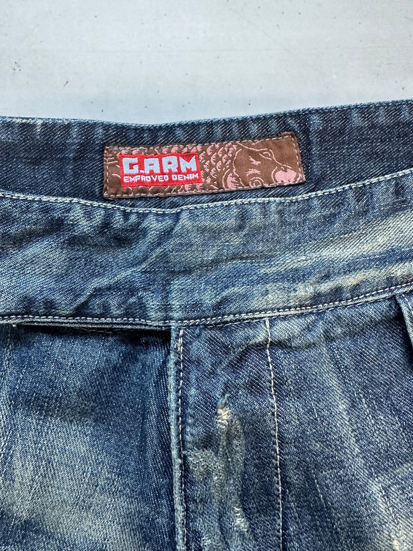 vintage baggy cargo jeans