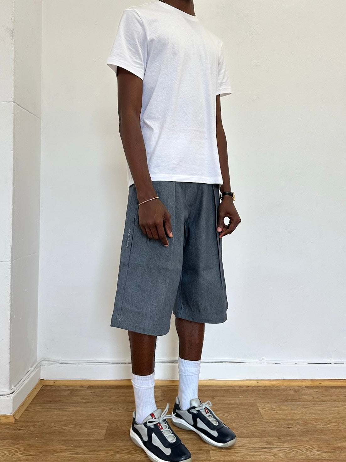 Parker Short – Cadet Grey Denim