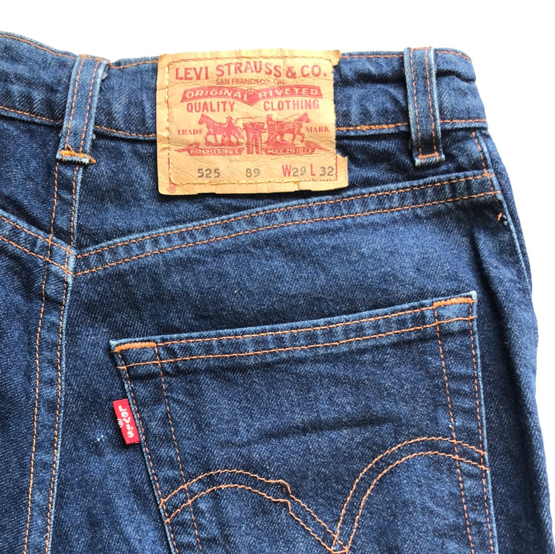 levis dark wash flared jeans