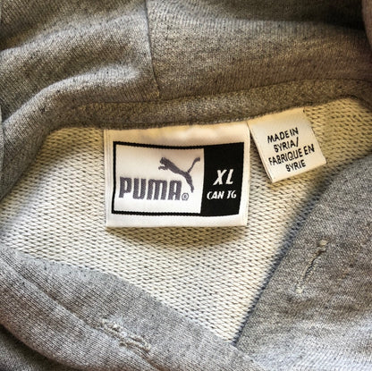 puma sleeve-less hooded jumper