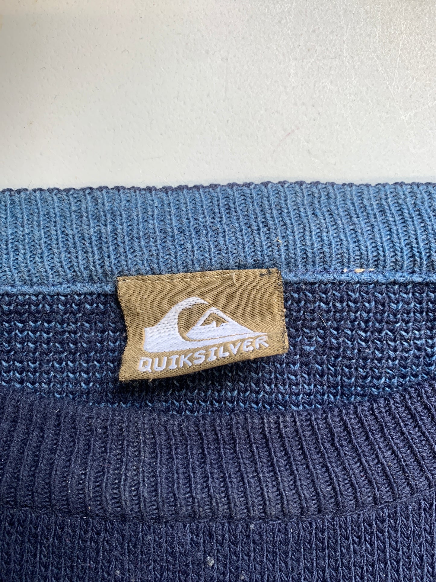 Quiksilver navy knitted jumper