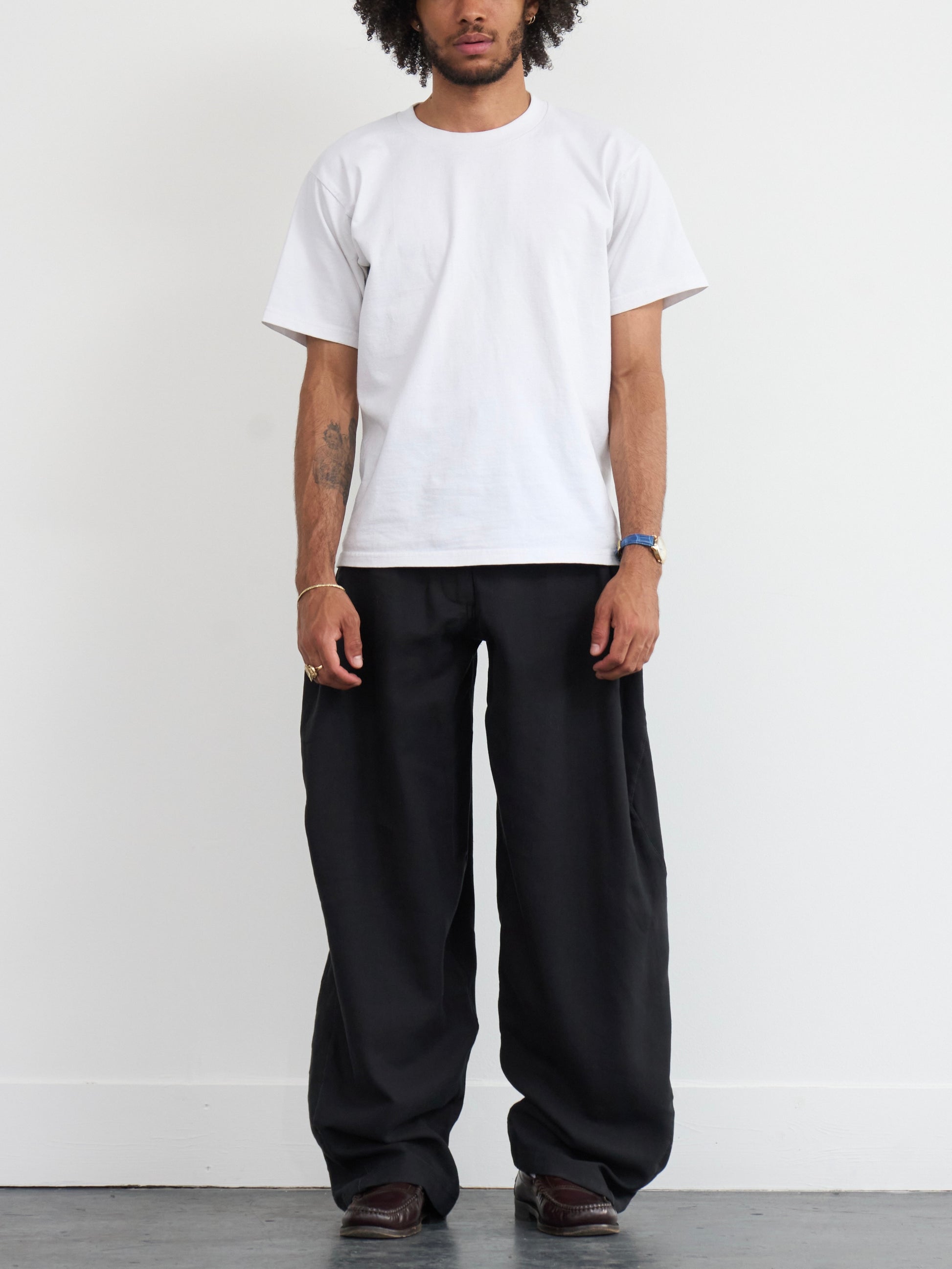 lumi trouser - black