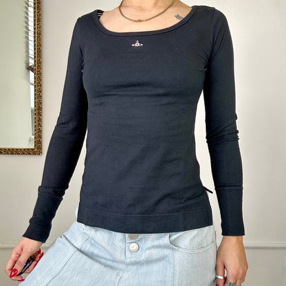 Vivienne Westwood black long sleeved top