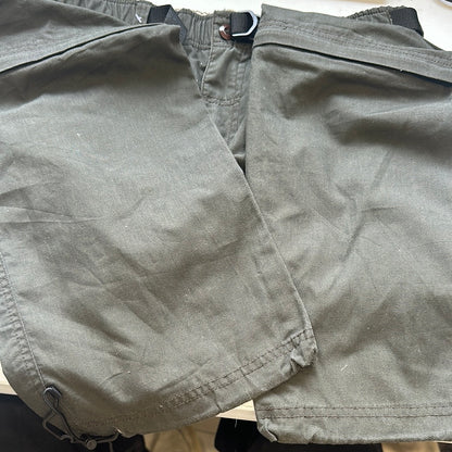 khaki combat cargo trousers