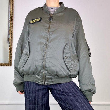 vintage us air force bomber jacket