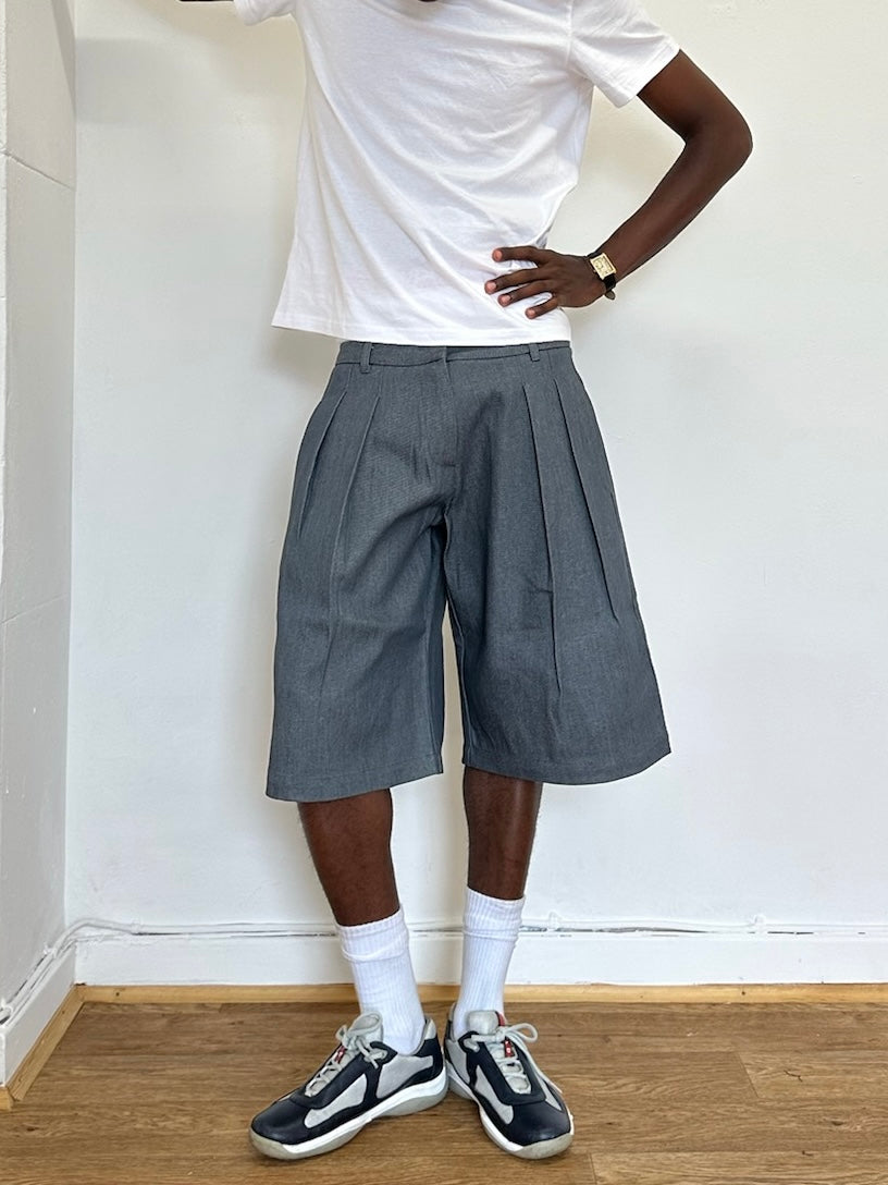 Parker Short – Cadet Grey Denim