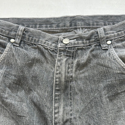 90’s washed grey baggy jeans