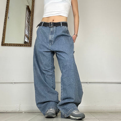 90's baggy jeans by timberland