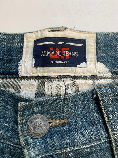 vintage armani relaxed baggy jeans