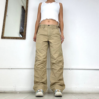 g-star raw baggy khaki cargo trousers