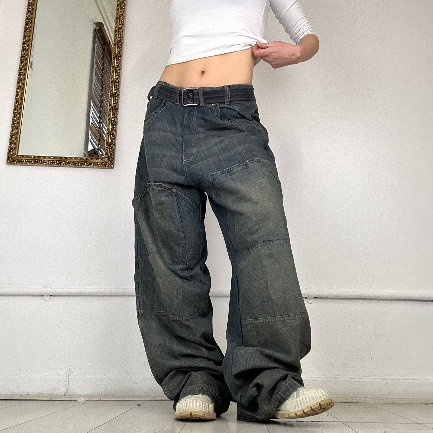 90's super baggy jeans by sean john