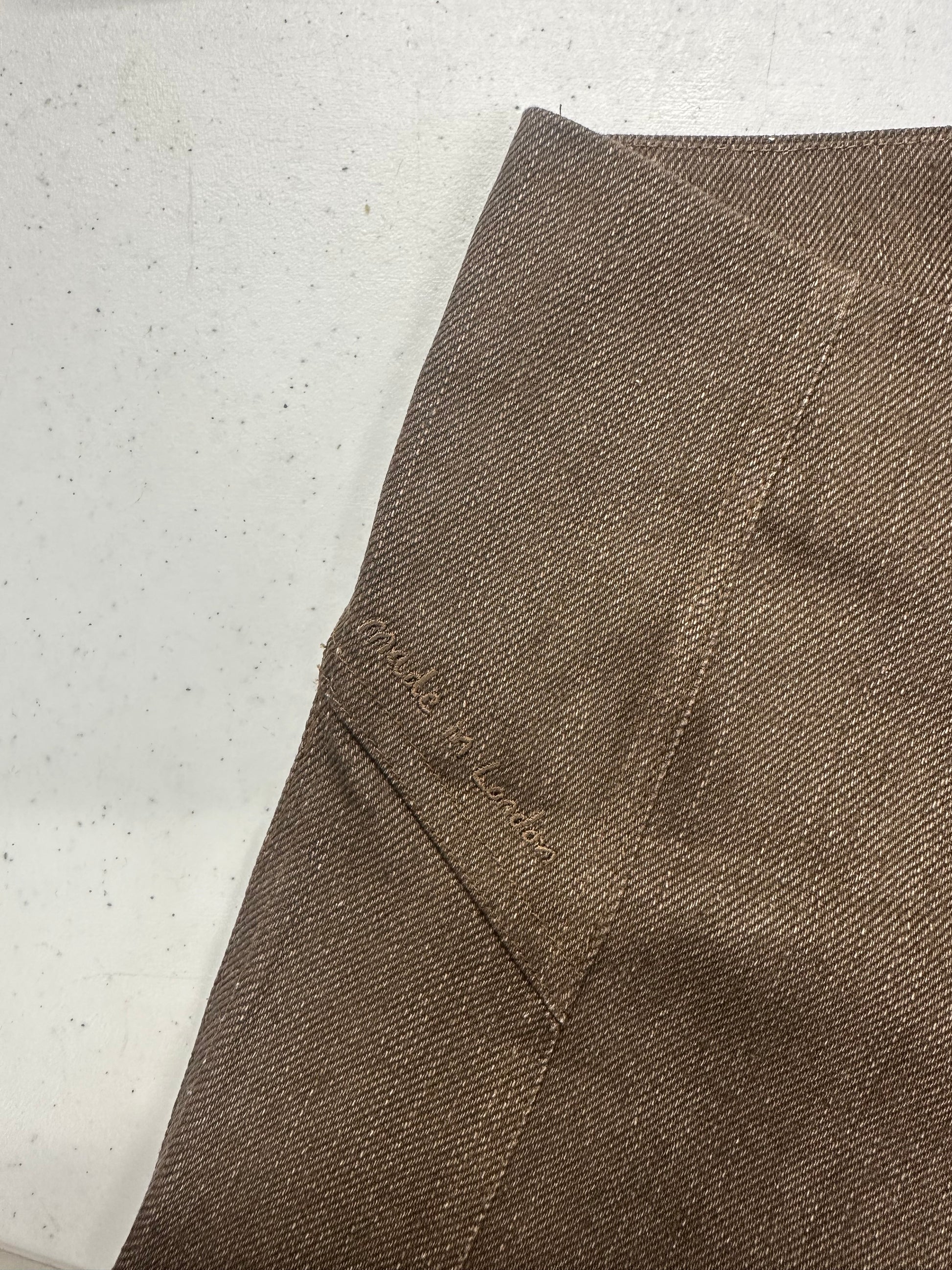 cameron jean - khaki denim