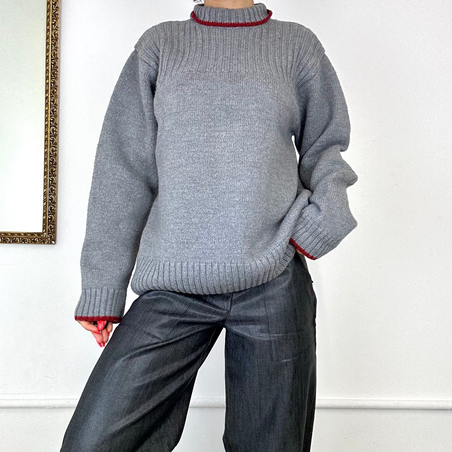 vintage Tommy Hilfiger roll kneck jumper