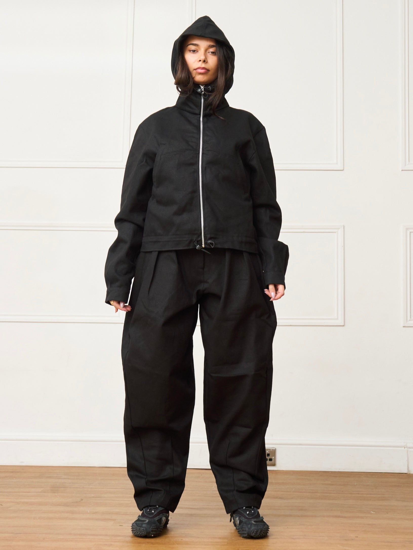 jamie jacket - black denim