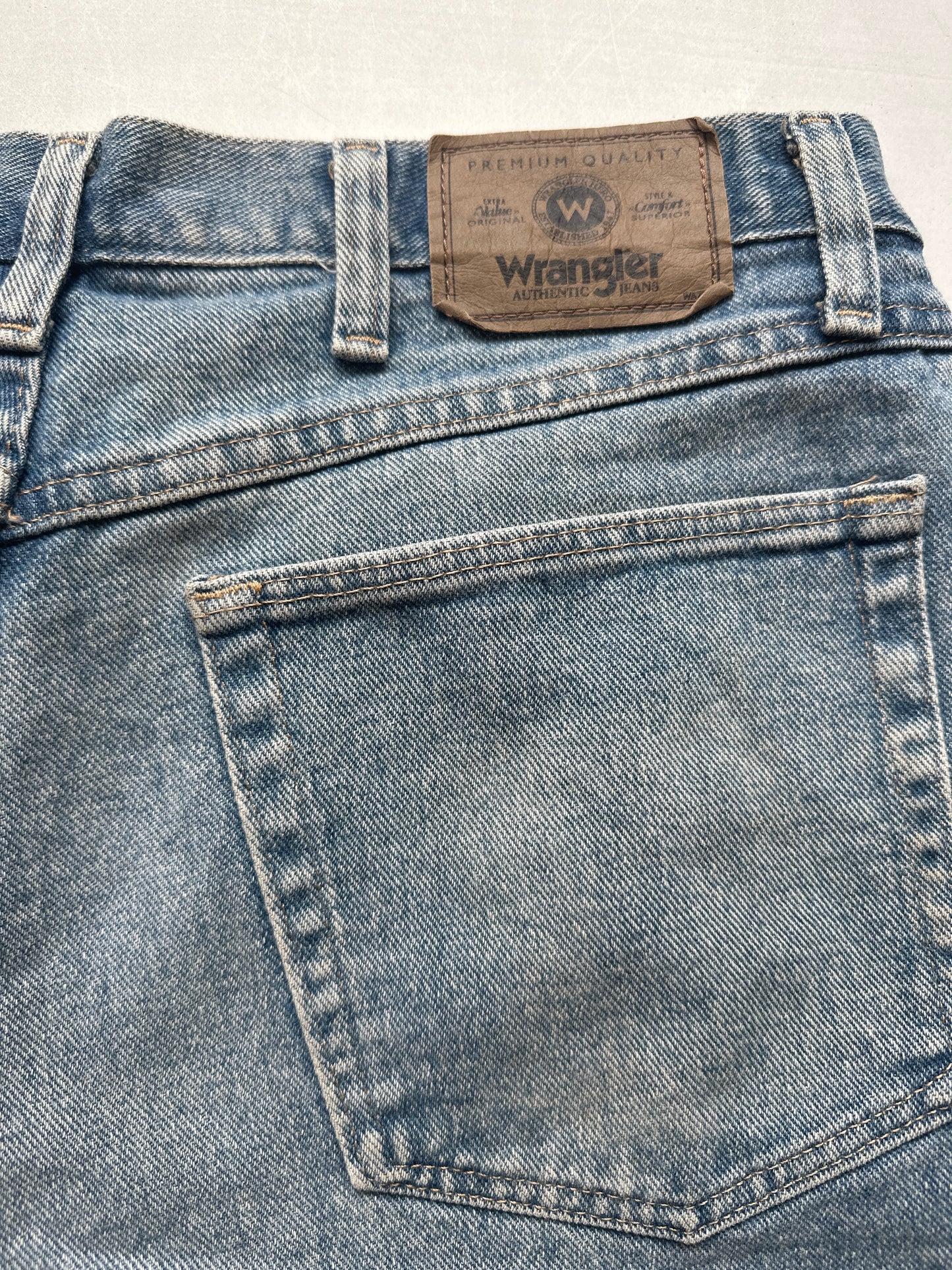 vintage baggy denim shorts