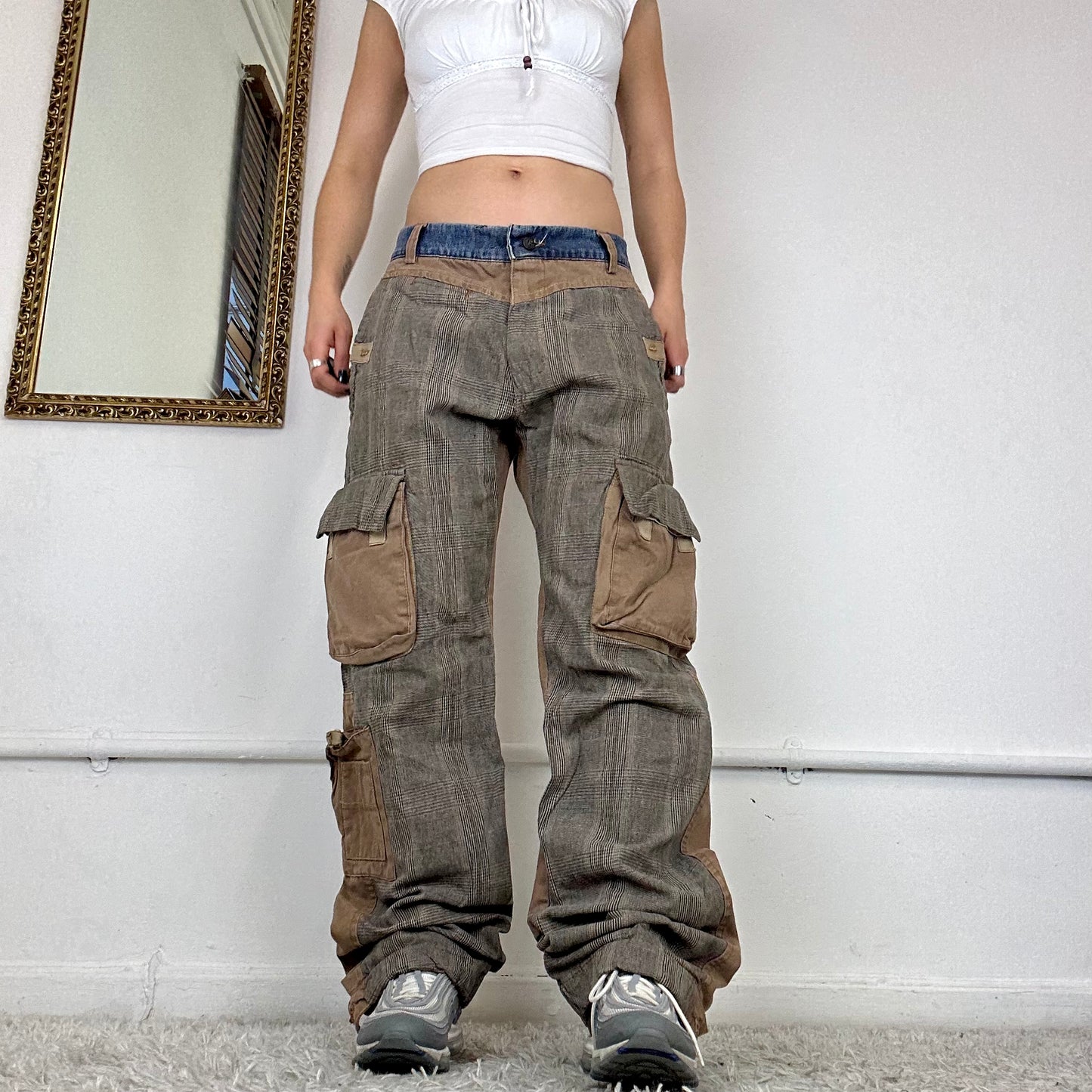 90s baggy cargos trousers