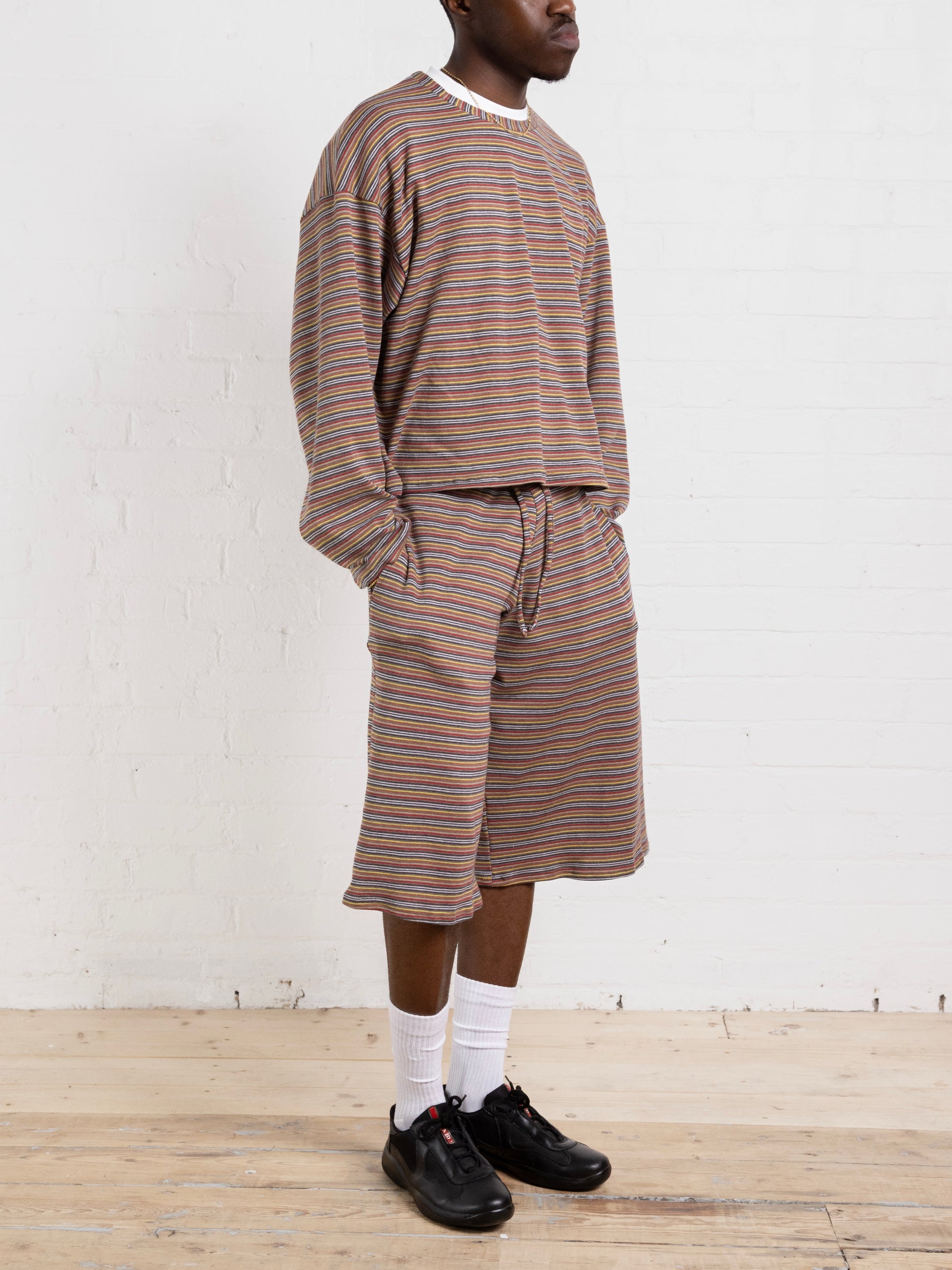 drew short - warm stripe