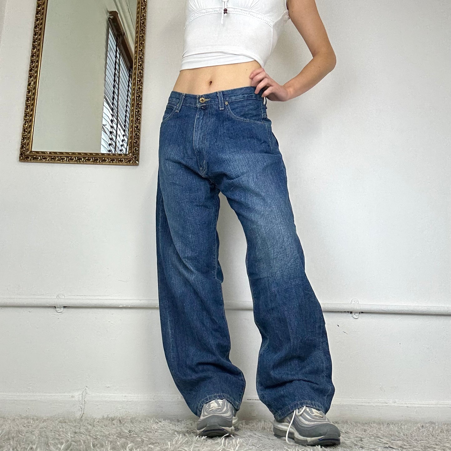 wide leg jeans by nautica