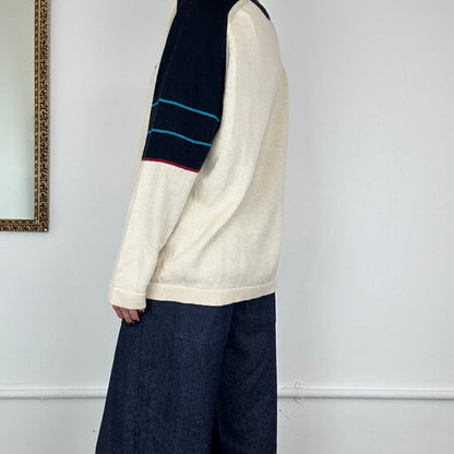 lacoste 90's knitted jumper