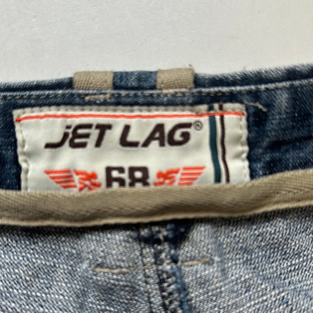 baggy utility cargo jeans by jet lag 68