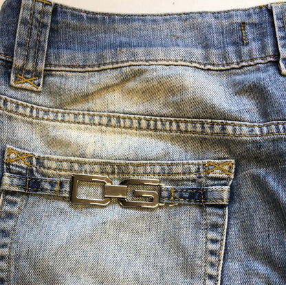 D&G denim mini skirt