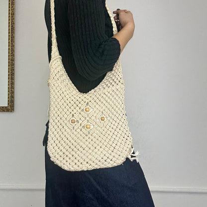 crochet shoulder bag