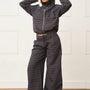 jamie jacket - gingham linen