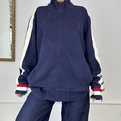 ralph lauren zip up jumper