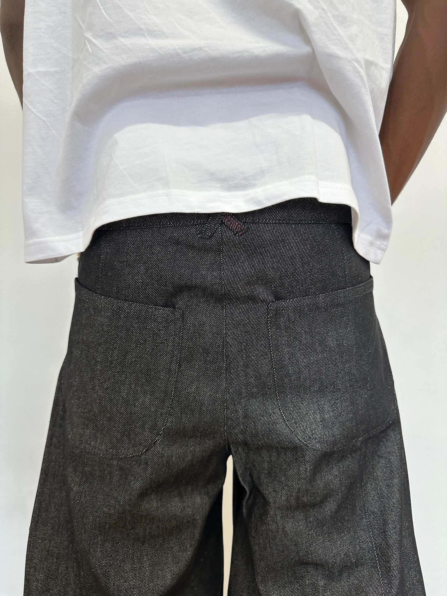 skater jean - dark grey denim