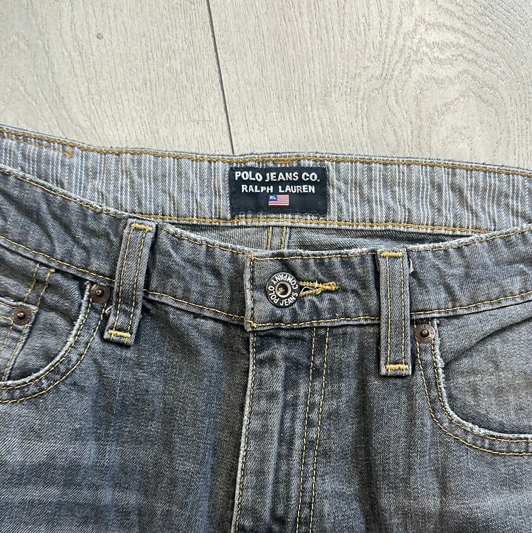 90's grey baggy jeans by polo Ralph lauren