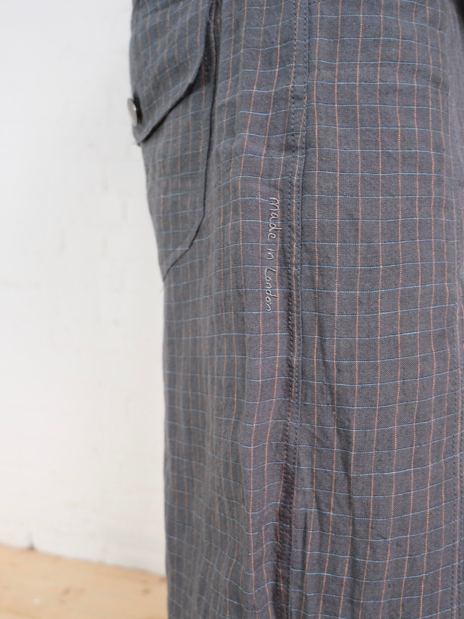 balloon trouser - fern linen