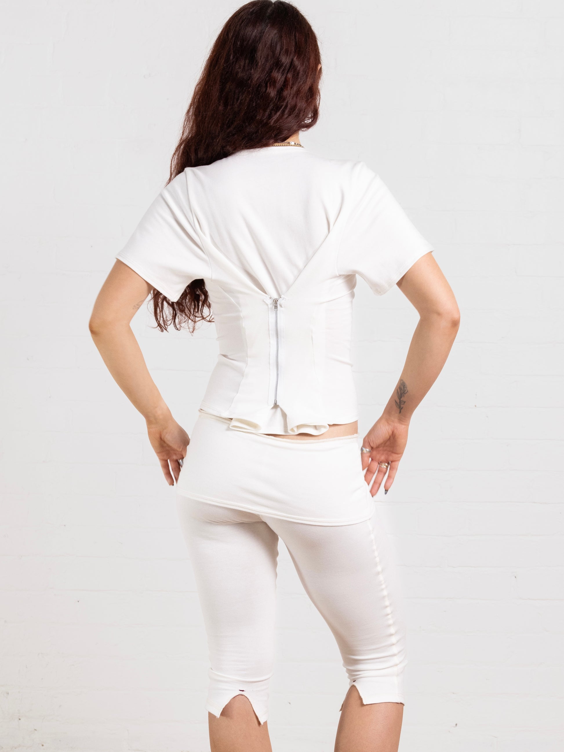devon top - white