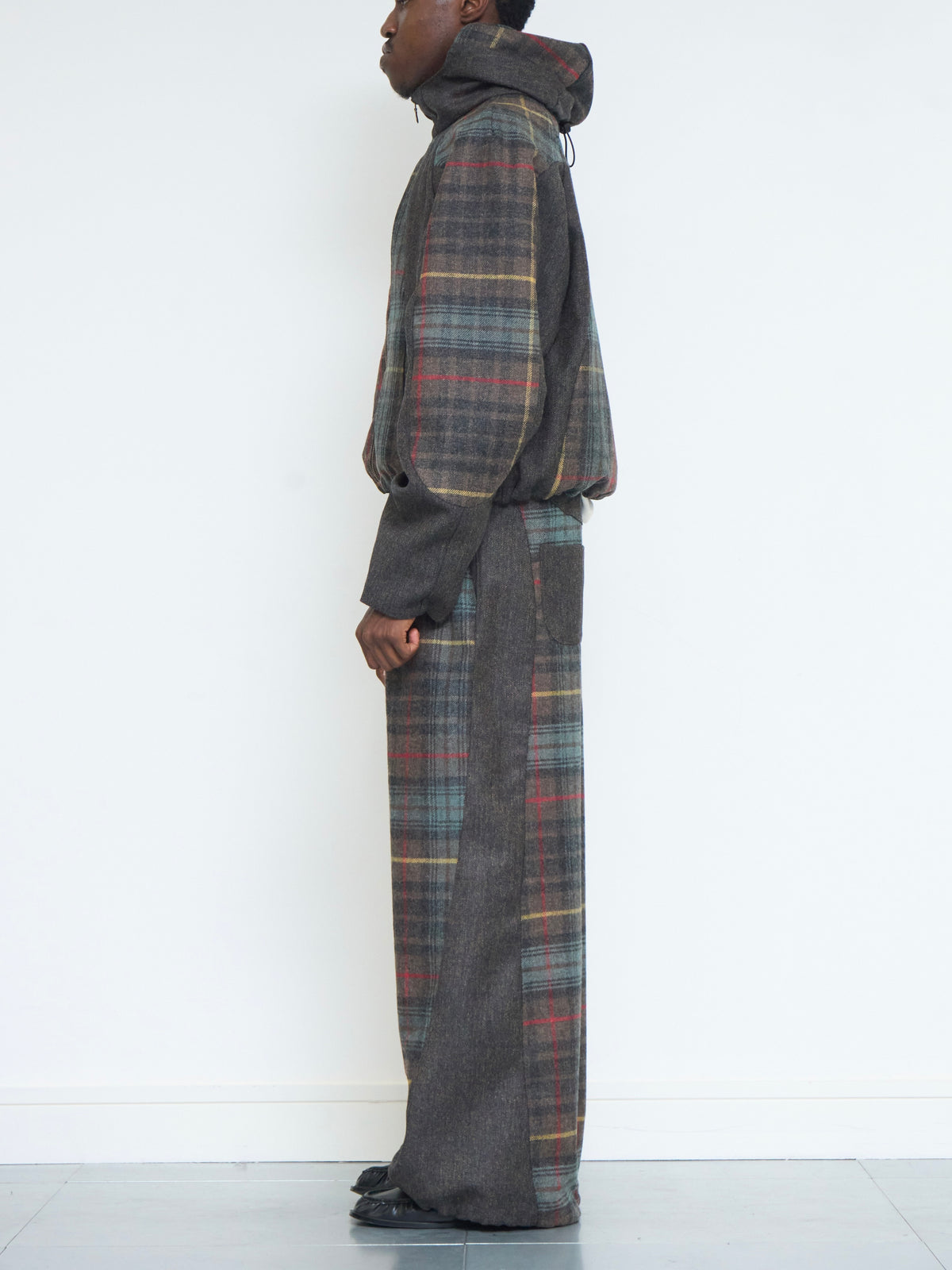 parker utility trouser - tobacco wool